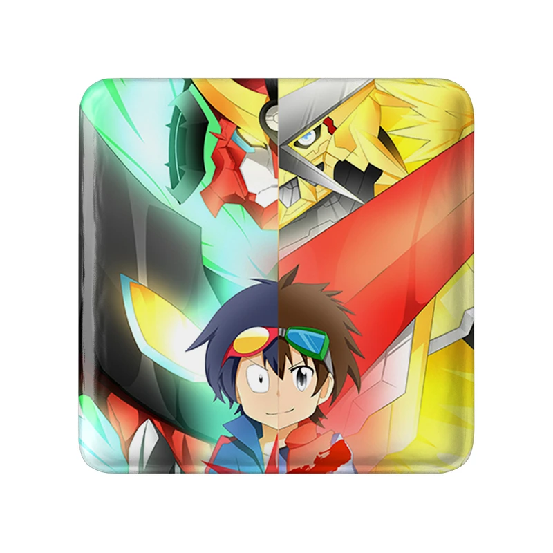 پیکسل خندالو طرح انیمه گورن لاگان مدل مربعی کد 32271