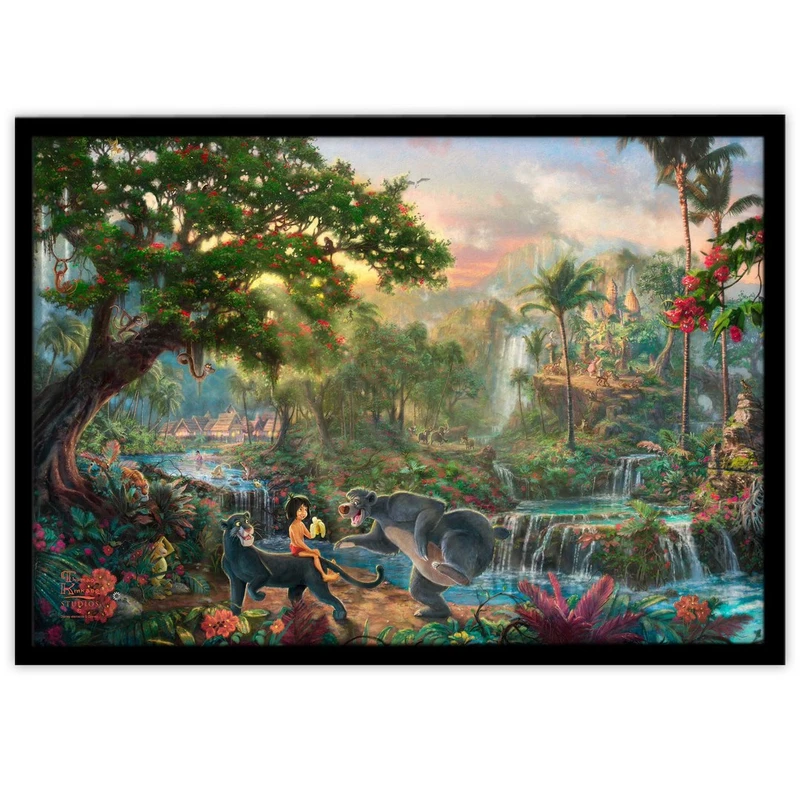 تابلو بکلیت طرح انیمیشن پسر جنگل مدل B-11229