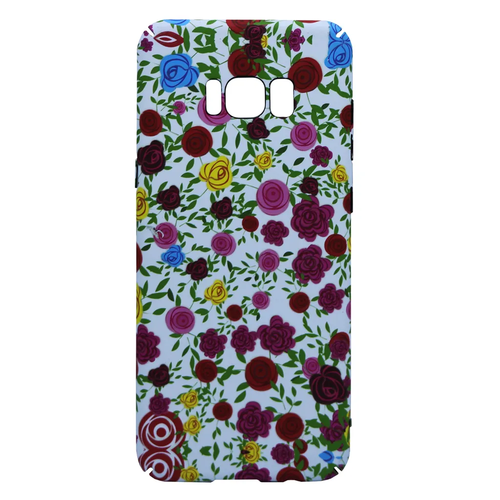 کاور طرح گل گرد مدل INS-01 مناسب برای گوشی موبایل سامسونگ Galaxy S8 Plus