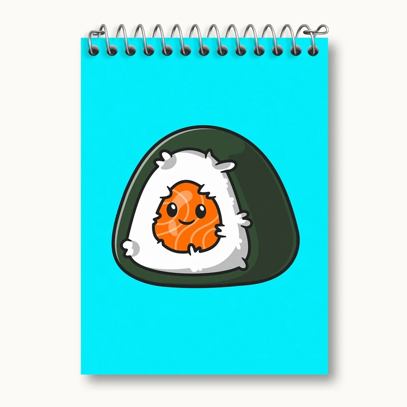 دفتر یادداشت 50 برگ خندالو مدل سوشی کد 29462