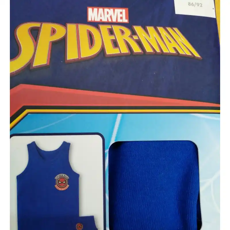 ست تاپ و شورت بچگانه مارول مدل b7826 اسپایدرمن