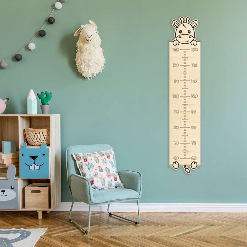 متر اندازه گیری کودک مدل زرافه