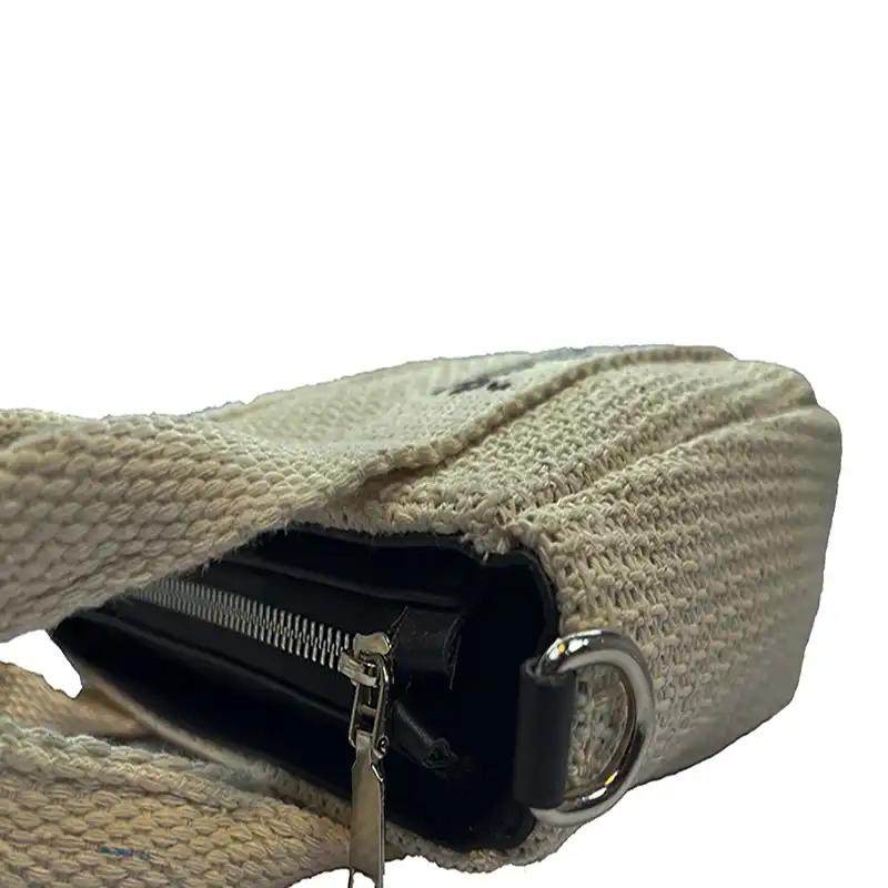 کیف دستی بافتنی زنانه مدل کنفی