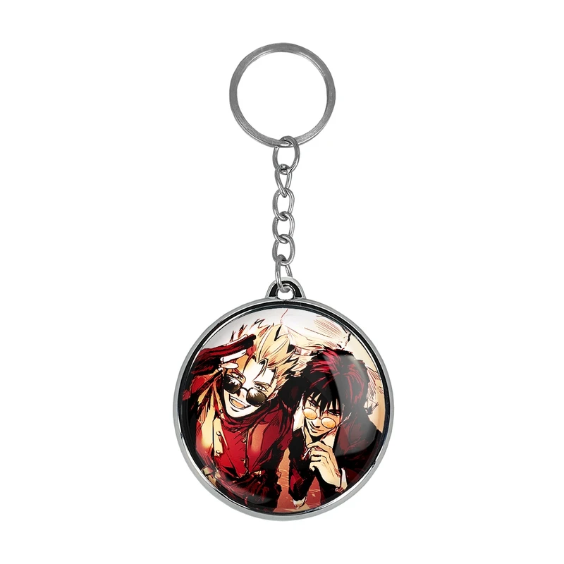 جاکلیدی خندالو طرح نیکولاس و وش انیمه تریگان (Trigun) مدل دوطرفه کد 3626436265