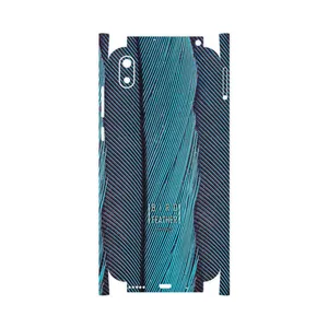 MAHOOT Turquoise feathers-FullSkin Cover Sticker for Huawei Y5 2019