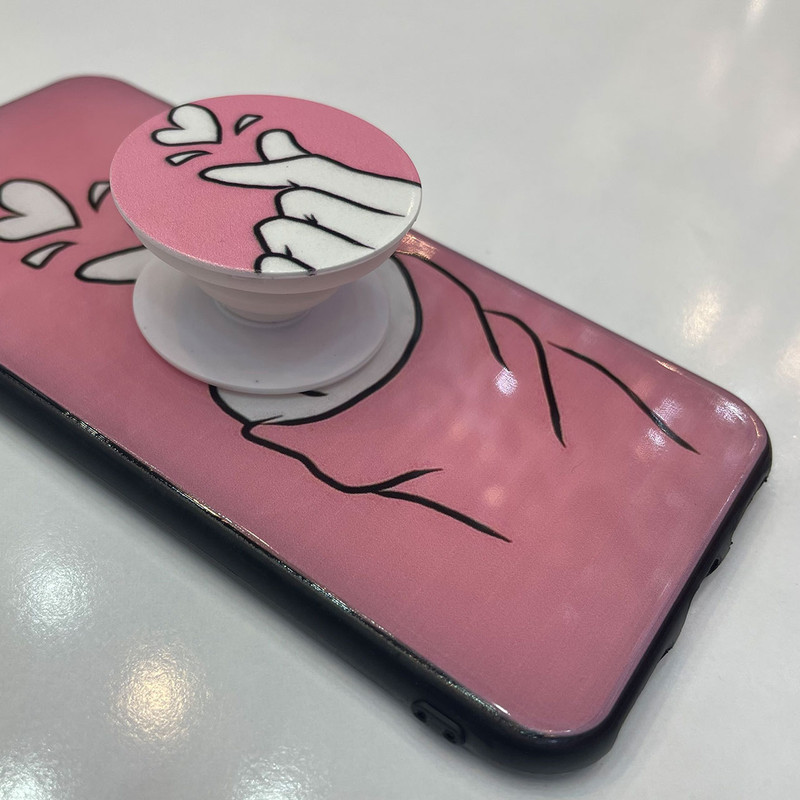 کاور بلوفاکس مدل BFTAPLCASE-2 مناسب برای گوشی موبایل اپل Iphone 7/8/SE 2020 به همراه پایه نگهدارنده