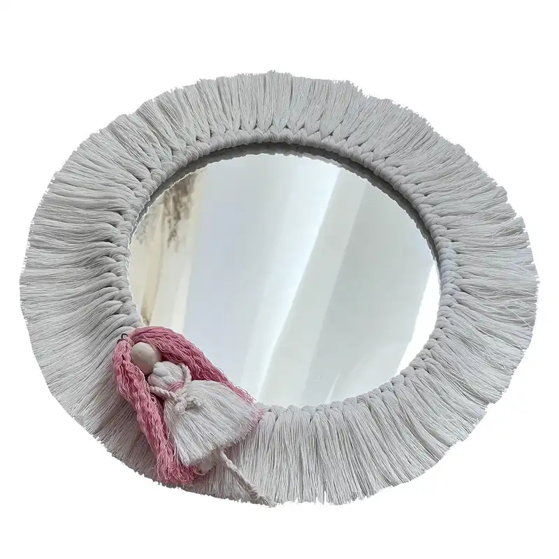 آینه مدل مکرومه دلبر