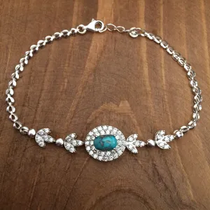 دستبند نقره زنانه  کد 3056