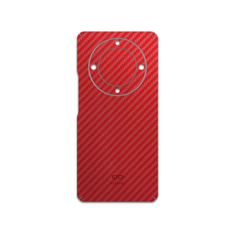 برچسب پوششی ماهوت مدل Red-Fiber مناسب برای گوشی موبایل آنر X9a