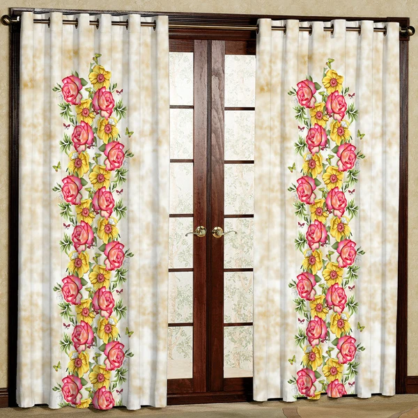 پرده مخمل پانچی کد 5882 سایز 280x140 سانتی متر