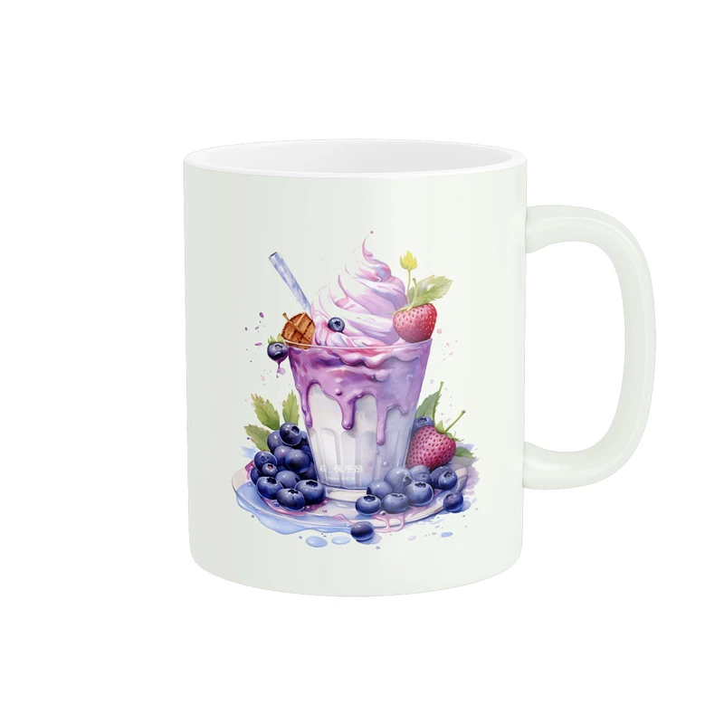 ماگ پاد آفرین طرح بستنی کد 752