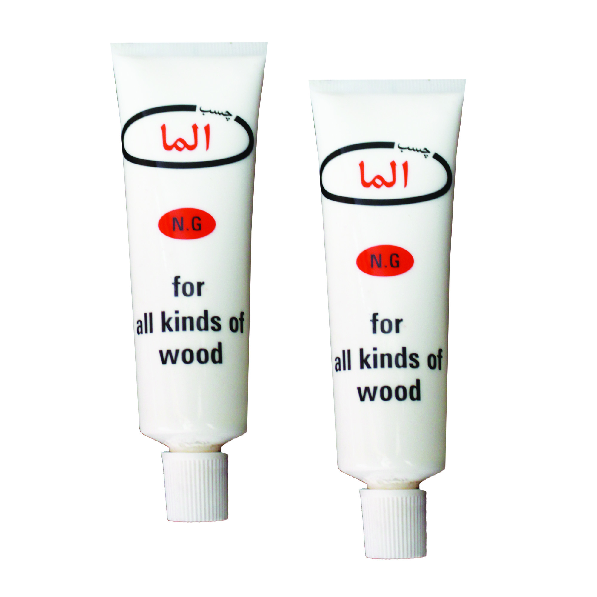  چسب چوب الما مدل تیوپ وزن 55 گرم بسته 2 عددی