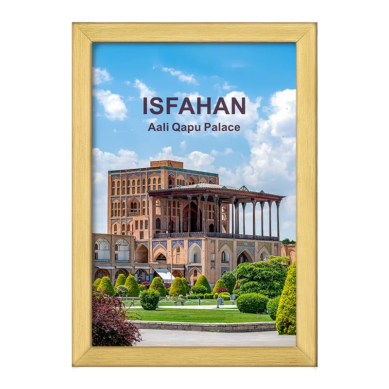 تابلو خندالو طرح عمارت عالی قاپو اصفهان کد 37251