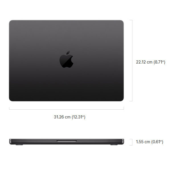لپ تاپ 14.2 اینچی اپل مدل MacBook Pro MDE14 2025 HNA-M5-16GB RAM-1TB SSD لپ تاپ 14.2 اینچی اپل مدل MacBook Pro MDE14 2025 HNA-M5-16GB RAM-1TB SSD
