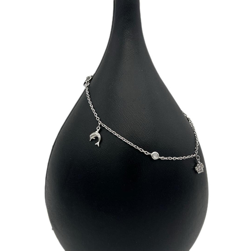 پابند نقره زنانه مدل PS510