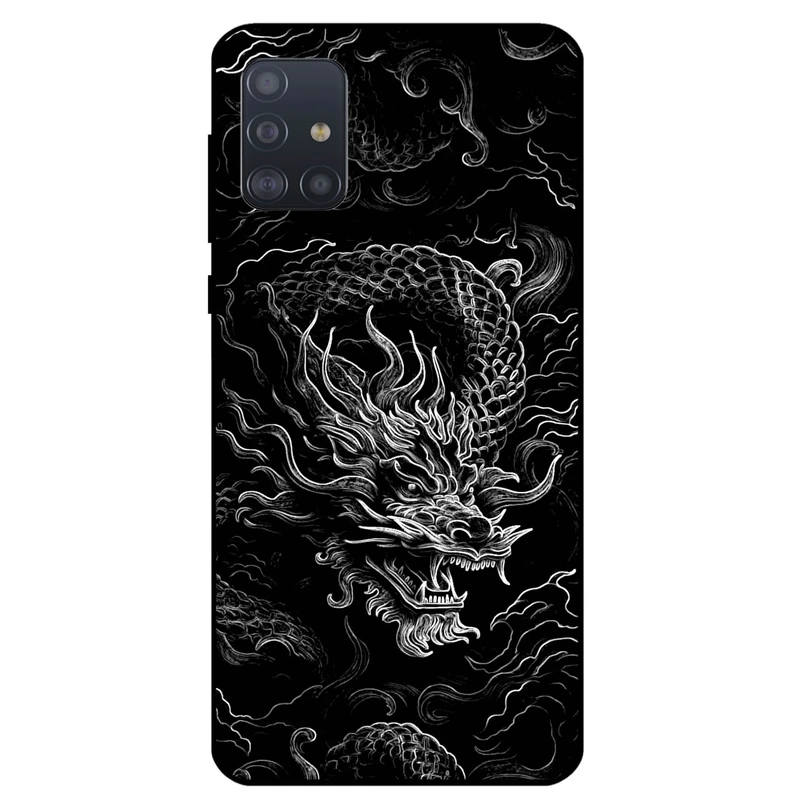 کاور مگافون طرح اژدها مدل 1897 مناسب برای گوشی موبایل سامسونگ Galaxy A51         