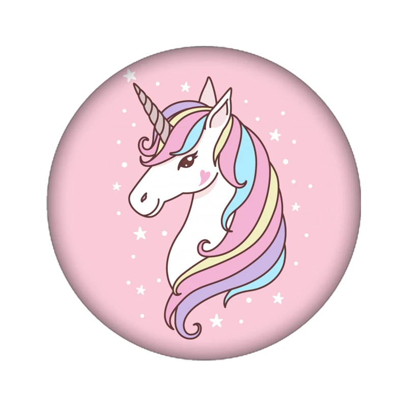 استیکر تزئینی موبایل مدل اسب تک شاخ کد 4764