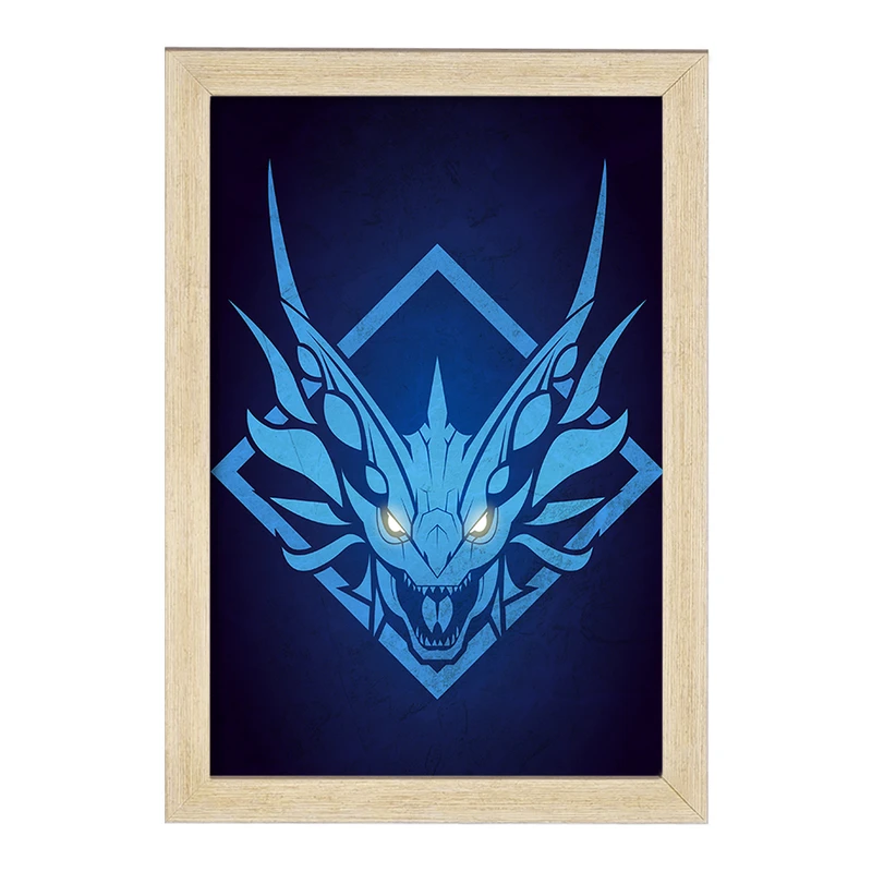 تابلو خندالو مدل بازی شکارچی هیولا (Monster Hunter) کد 33216