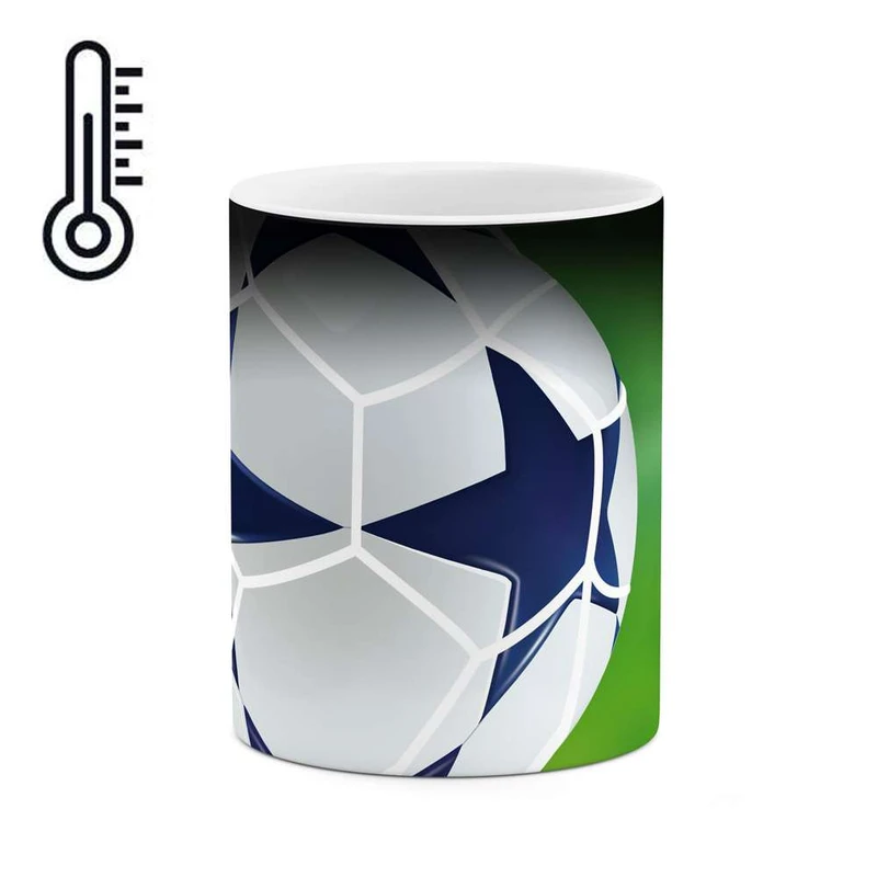 ماگ حرارتی کاکتی مدل توپ فوتبال کد  mgh12441