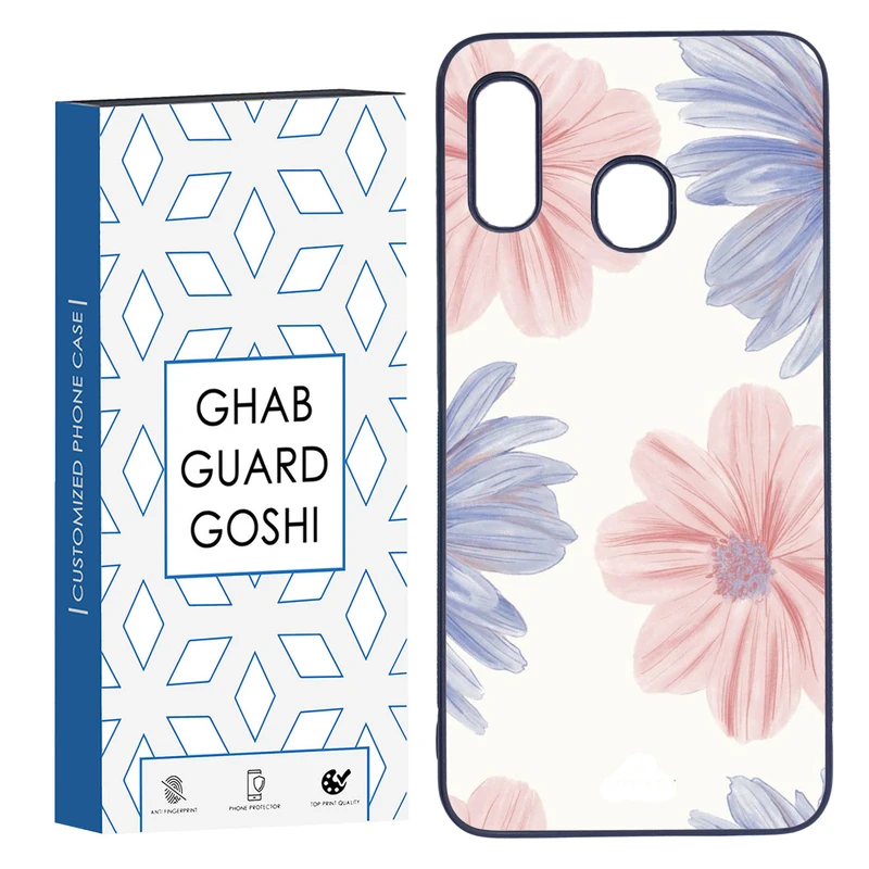 کاور قاب گارد گوشی طرح گل کد TPU-280 مناسب برای گوشی موبایل سامسونگ Galaxy A30 / A20