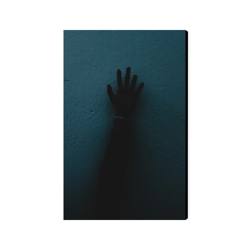 تابلو شاسی عرش مدل فانتزی هنری سایه دست کد As4260