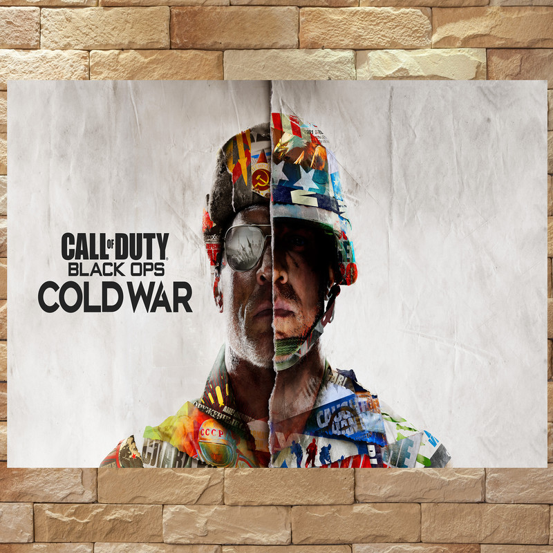 تابلو شاسی مدل گیمینگ call of duty cold war  کد 1253