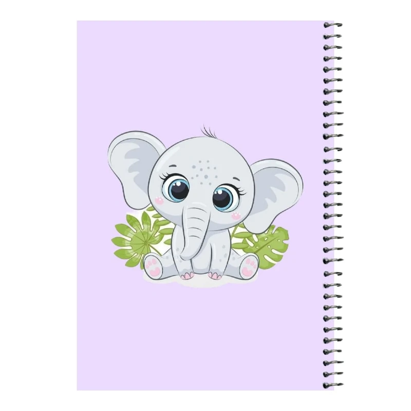 دفتر مشق 80 برگ اس جی مدل قارچ 