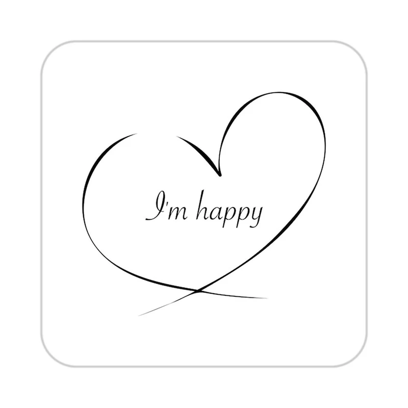 زیر لیوانی کاکتی طرح عاشقانه مدل mp38641