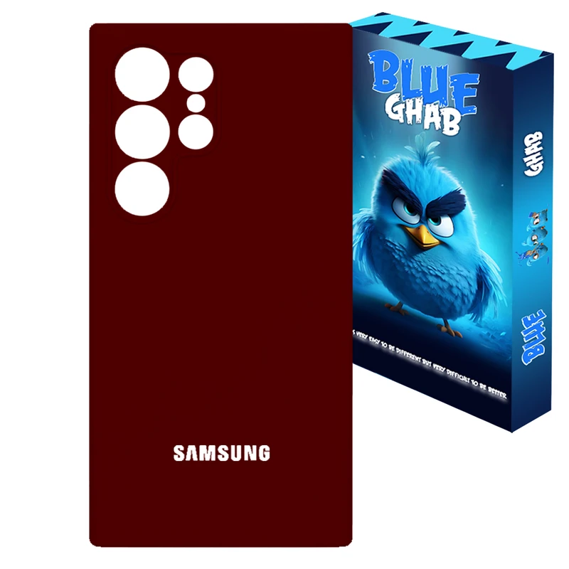 کاور بلو قاب مدل سیلیکونی ORGi کد O42 مناسب برای گوشی موبایل سامسونگ Galaxy S24 Ultra