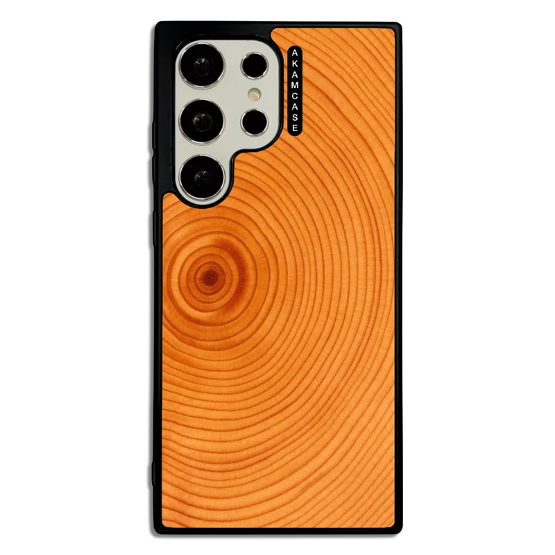 کاور آکام مدل AMC-WSGS23U-WOOD-24 مناسب برای گوشی موبایل سامسونگ Galaxy S23 Ultra