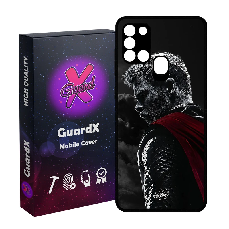 کاور گارد ایکس طرح Thor مدل Glass10417 مناسب برای گوشی موبایل سامسونگ Galaxy A21s