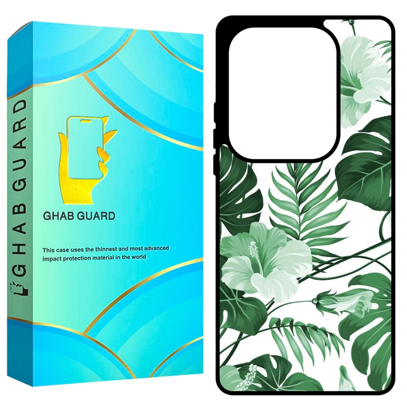 کاور قاب گارد طرح برگ مدل GCHPN13P مناسب برای گوشی موبایل شیائومی Redmi Note 13 Pro 4G / Poco M6 Pro 4G