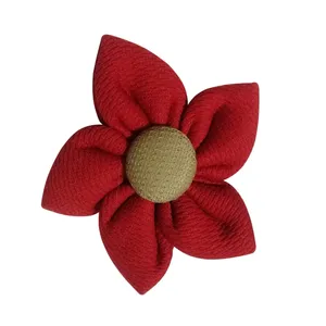 کش مو دخترانه پرنیان طرح گل کد 01
