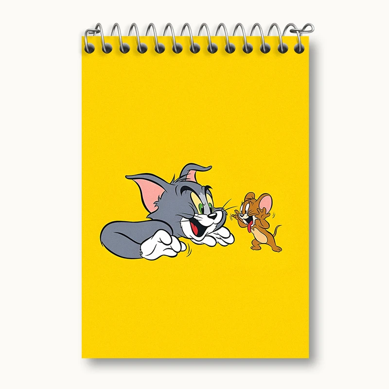 دفتر یادداشت 50 برگ خندالو طرح تام و جری (Tom And Jerry) کد N2489