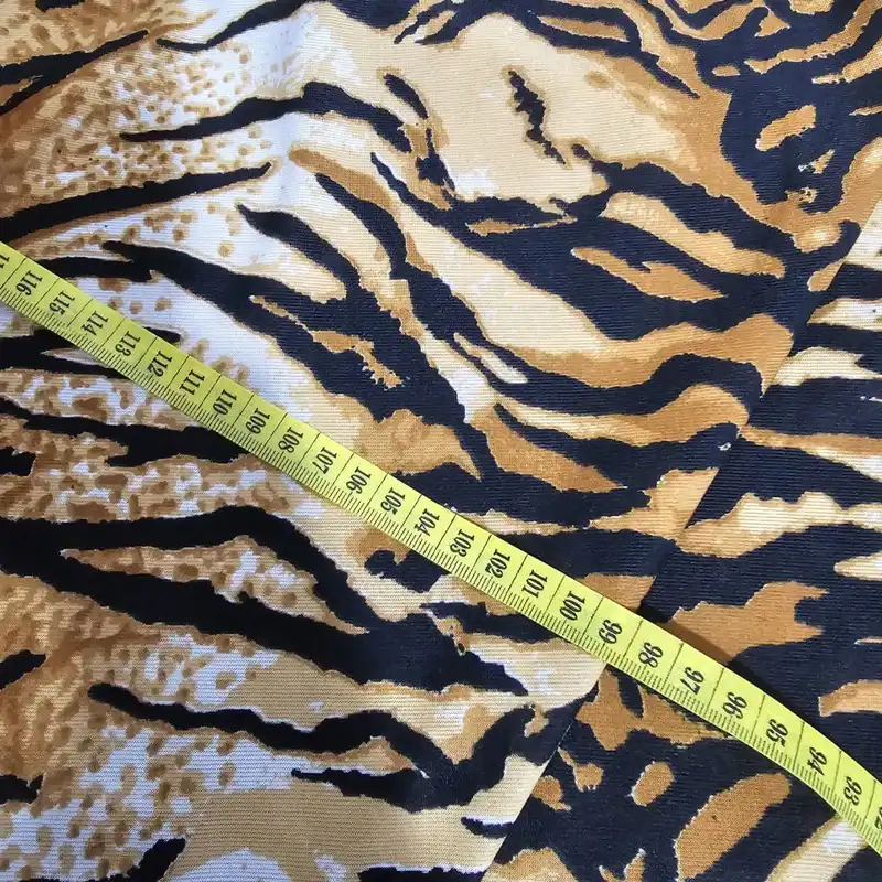 پارچه لباس مدل کشی طرح پلنگی کد 1