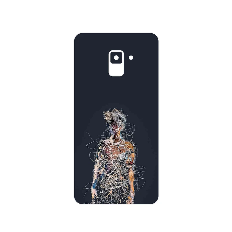 برچسب پوششی ماهوت مدل Strings Digital Art 1 مناسب برای گوشی موبایل سامسونگ Galaxy A8 Plus 2018