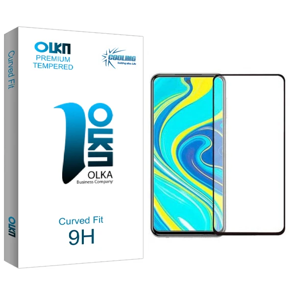 محافظ صفحه نمایش کولینگ مدل Olka glass مناسب برای گوشی موبایل شیائومی Redmi Note 9S