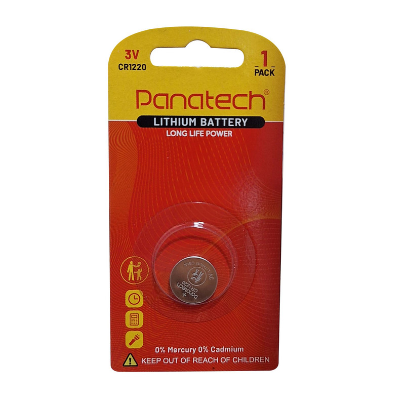 باتری سکه ای پاناتک مدل CR-1220