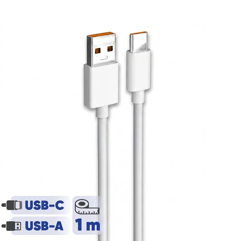 کابل تبدیل USB به USB-C سمگپرس مدل mi Turbo Charger به طول 1 متر