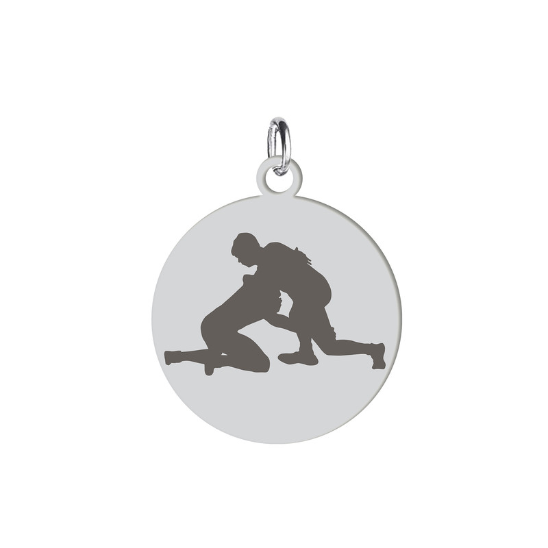 آویز گردنبند هایکا طرح فن کشتی مدل ha166