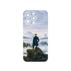 MAHOOT Wanderer above the Sea of Fog Cover Sticker for Apple iPhone 13 Pro Max