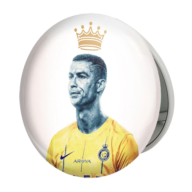 آینه جیبی خندالو طرح کریستیانو رونالدو مدل تاشو کد 36423