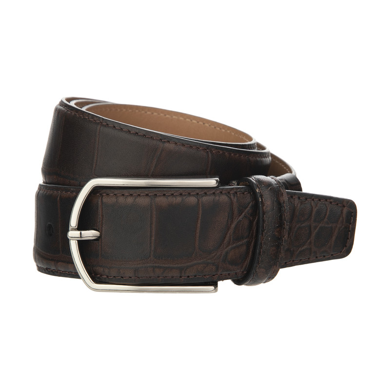 کمربند مردانه درسا مدل BROWN-DARK BROWN-42282