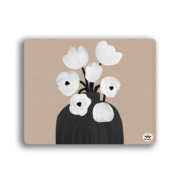 ماوس پد شادیت مدل گل کد1629 سایز 19*24 سانتیمتر 