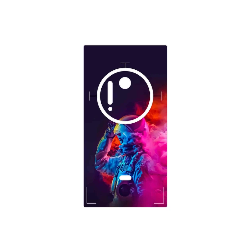 برچسب پوششی ماهوت مدل Smoke Rainbow Digital Art 1 مناسب برای گوشی موبایل نوکیا Lumia 1020