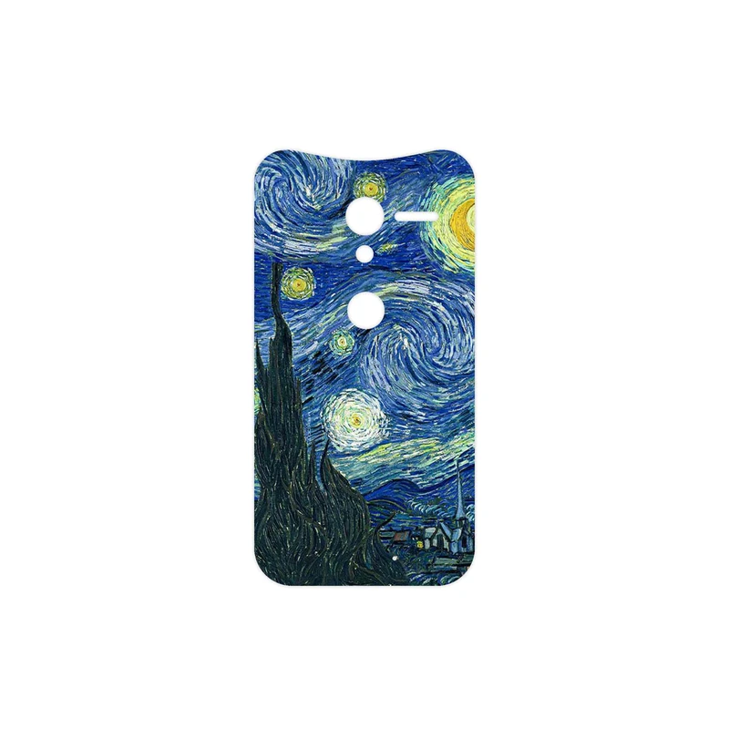 برچسب پوششی ماهوت مدل The Starry Night of van Gogh مناسب برای گوشی موبایل موتورولا Moto X