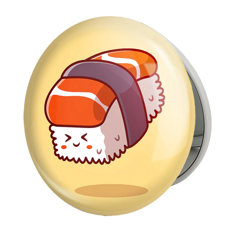 آینه جیبی خندالو طرح سوشی مدل تاشو کد 29453