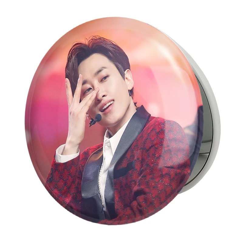 آینه جیبی خندالو طرح اینهیوک گروه سوپر جونیور Super Junior مدل تاشو کد 21381 