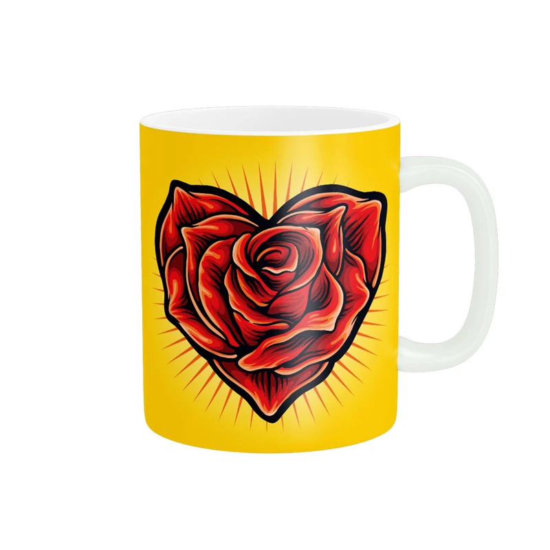 ماگ پادآفرین مدل عشق طرح قلب کد p6333