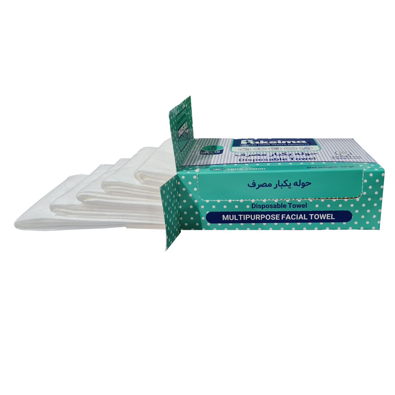 حوله یکبار مصرف پاکسیما مدل 60*40 چهار بسته 5 عددی